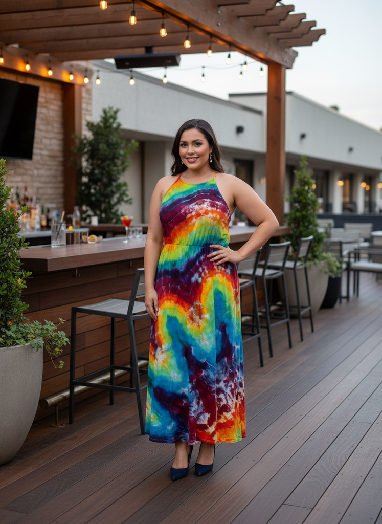 Rayon Maxi Dress XX-Large