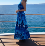 Rayon Maxi Dress Large